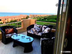 chalet 3 bedroom direct sea view for sale in telal sokhna 0