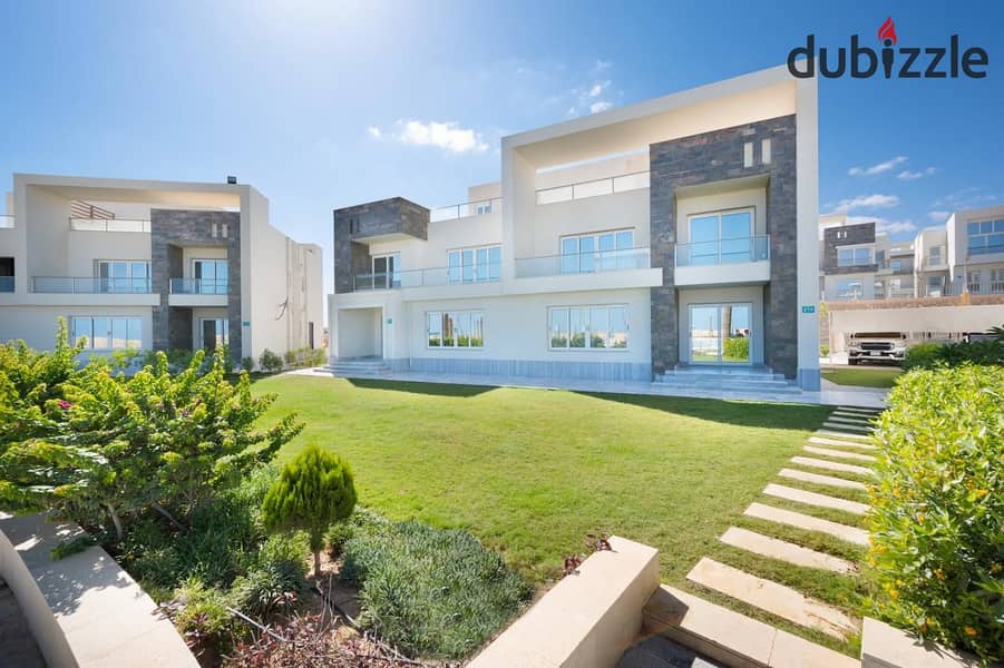 With a 25% discount own a chalet with a 45-m. garden for the first time in Ras El Hekma with a 0% down payment over the longest payment period 0