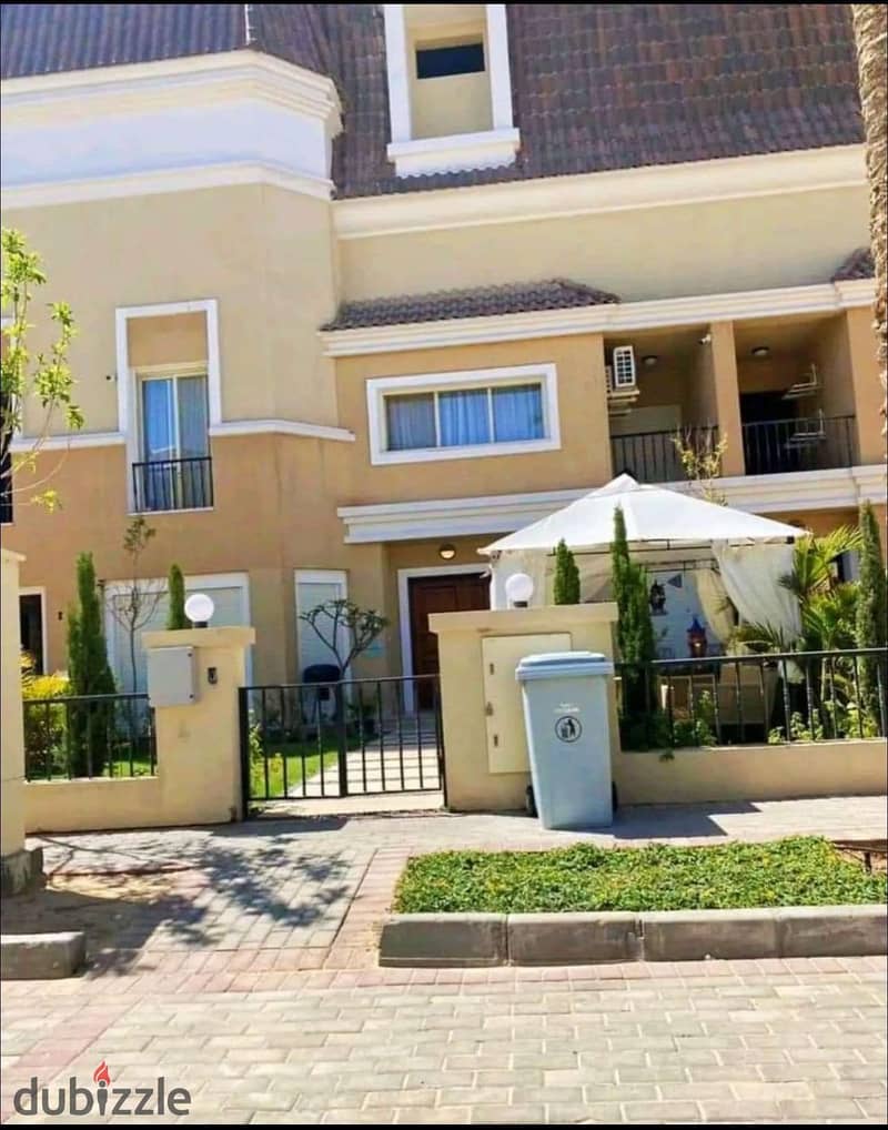 فيلا للبيع 212م كورنر بالتقسيط في كمبوند سراي القاهرة الجديدة | S Villa For Sale 212M Corner Prime View in Sarai Compound 0