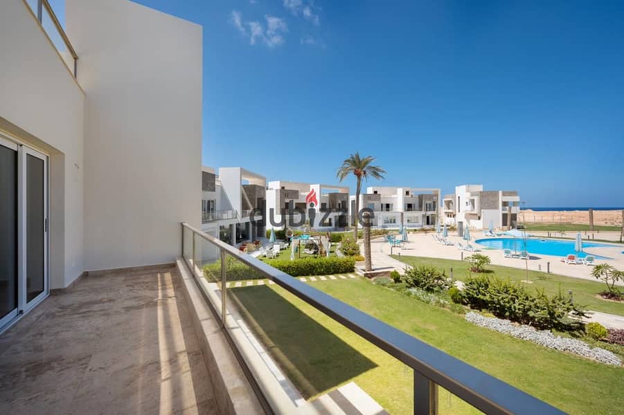 With a25% discount on cash own chalet with a garden 55-m for the first time in Ras El Hekma with a0% down payment over the longest payment in sea view 5