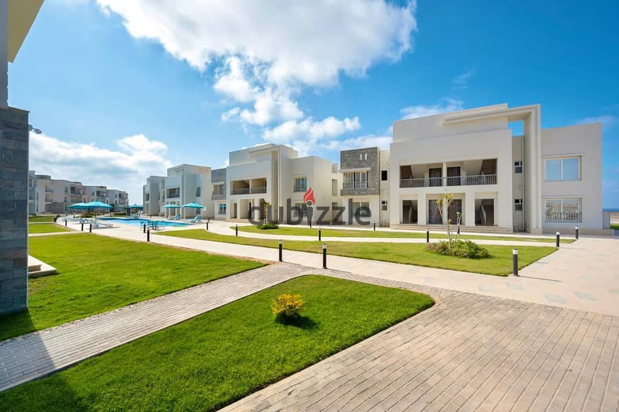 For the first time in Ras Al Hekma, own a chalet without a down payment for the longest payment period in Sea View, fully finished | Sea View 2