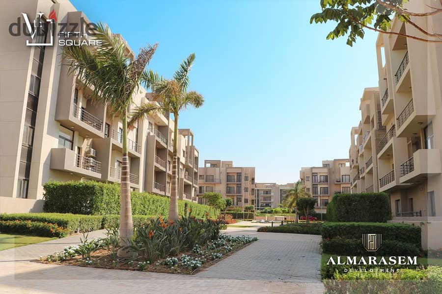 apartment for sale 131 meter fully finished in fifth square by al marassem 2