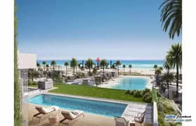 With a 30% cash discount own a 119-m chalet with a garden for the first time in Ras El Hekma with a5% down payment_Full finishing in Misr Italy_Solare