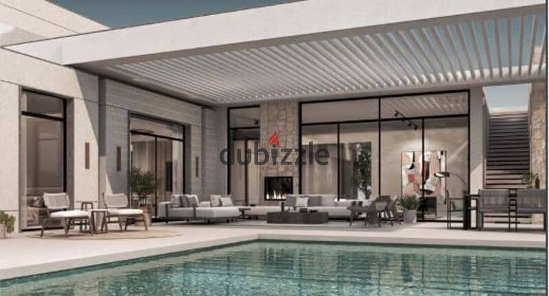 Finished villa with private pool compound in New Sheikh Zayed, next to the Sodic Compound & Emaar 4