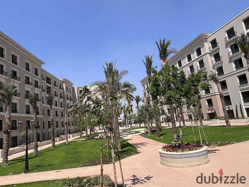 apartment for sale in Village West fully finished location inSheikh Zayed next to Cairo Gate Emaar 8