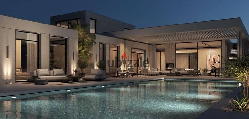 Finished villa with private pool compound in New Sheikh Zayed, next to the Sodic Compound & Emaar 9