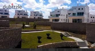 Townhouse villa in Jefaira North Coast First row on the lagoon next to La Vista Mountain View Ras El Hekma