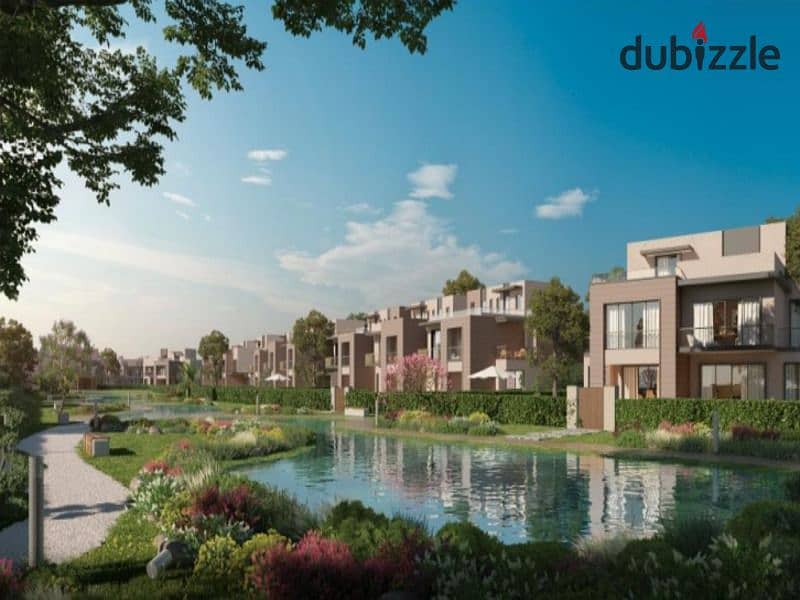 With a 5% down payment, own a two-bedroom apartment in the heart of New Sheikh Zayed *Hyde Park* Garden Lakes - equal installments | Garden Lakes 1