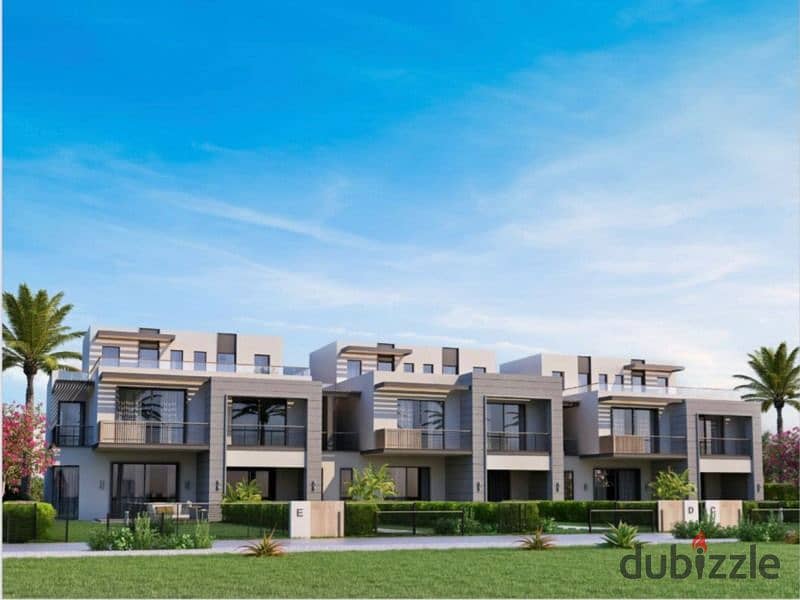 Own a two-bedroom apartment with a 5% down payment in the heart of New Sheikh Zayed *Hyde Park* Garden Lakes - equal installments | Garden Lakes 3