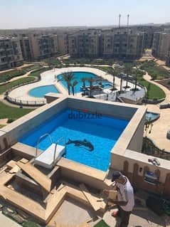 Own an apartment in equal installments ready to move with garden 70m in the Fifth Settlement _  fully finished _ 37% cash discount in Galleria 0