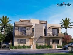 Own a 2-bedroom apartment with a garden area of ​​45 meters with a 5% down payment and a 23% cash discount in Sheikh Zayed_Hyde Park_Garden Lake