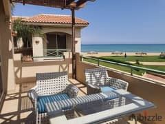 Chalet for sale, 150 meters, immediate receipt, fully finished, ready to move in, La Vista Gardens, Ain Sokhna, first row on the sea, next to Porto So 0