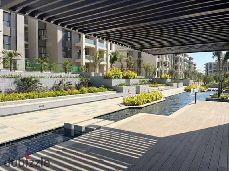 Apartment with garden 150m super luxurious in Sodic East Compound a prime location near the British University, minutes to madinty8 years installment 9