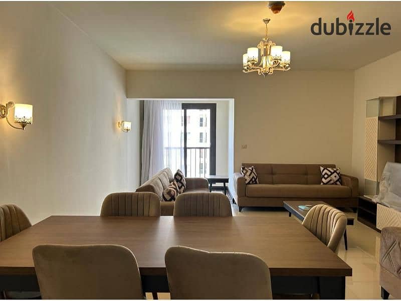 Fully furnished Duplex for rent in Porto New Cairo super lux 1