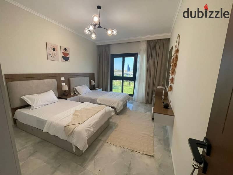 Own chalet with a private roof in the North Coast with a down payment of 280 thousand_furnished with a kitchen & air conditioners in equal installment 3