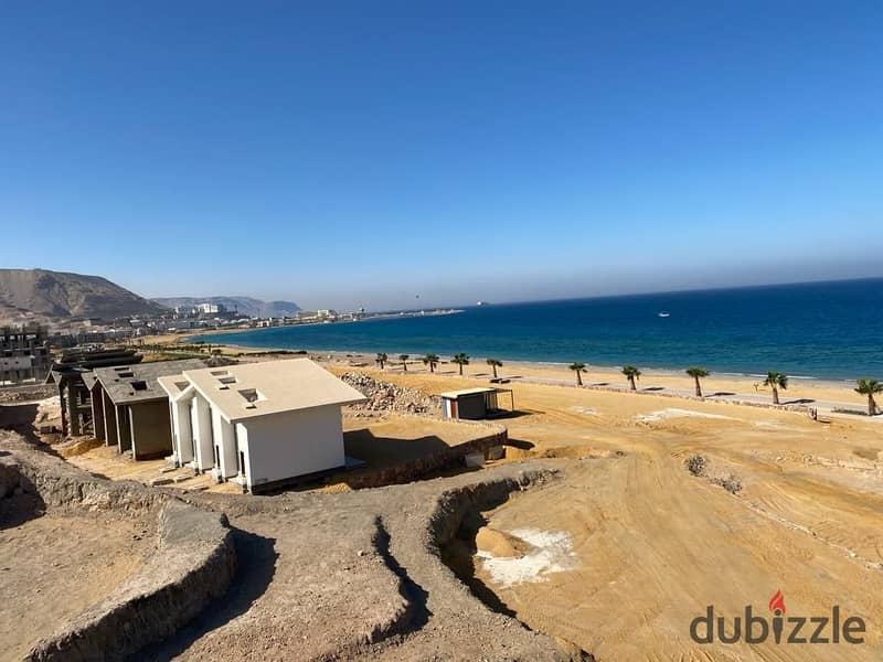 chalet garden 97-m fully finished directly on the sea with a 33% discount on cash in Ain Sokhna and a 10% down payment in Majada El Galala _ iwa 3