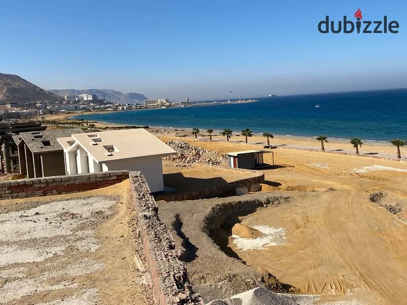 chalet garden 97-m fully finished directly on the sea with a 33% discount on cash in Ain Sokhna and a 10% down payment in Majada El Galala _ iwa 5