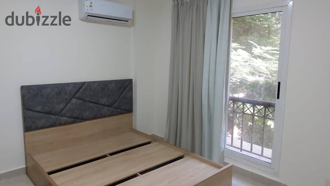 Furnished apartment for rent in Madinaty B1, near services 2