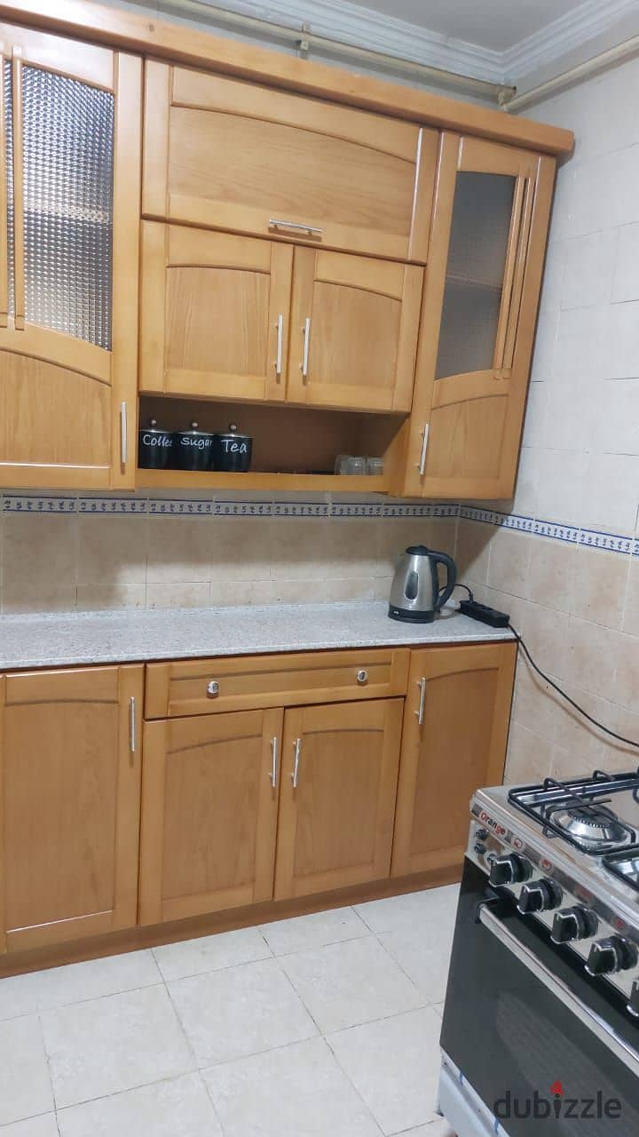 Furnished apartment for rent in Madinaty B1, near services 9