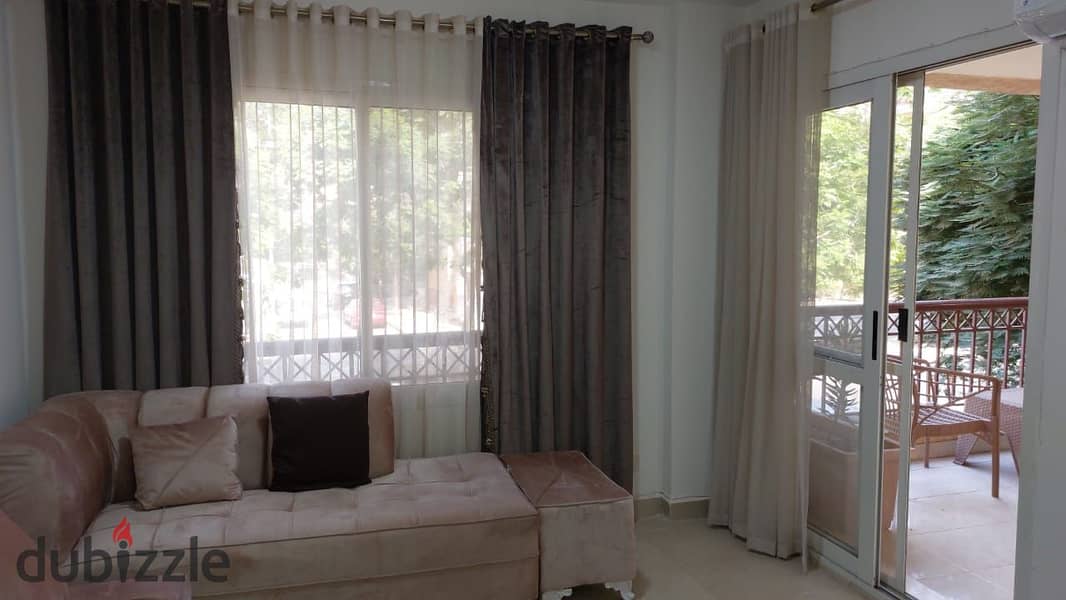 Furnished apartment for rent in Madinaty B1, near services 18