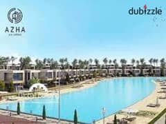 Direct lagoon view townhouse prime location in Azha sokhna 0