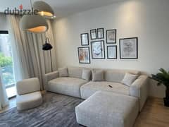 شقة للايجار مفروشة بالكامل في ليك فيو ريزيدنس 142م - lake view residence - التجمع الخامس