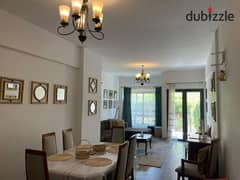 Apartment with garden for rent in Fifth Square super lux 0