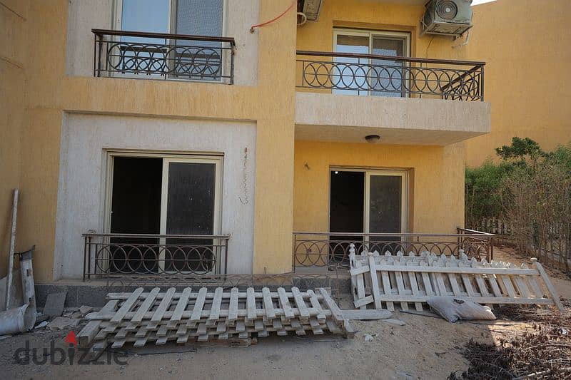 Apartment for sale + garden elkhamayel compound 10