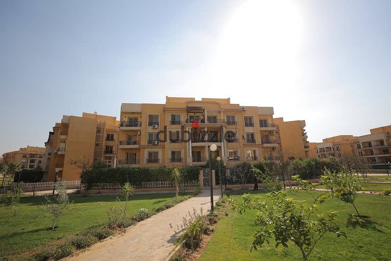 Apartment for sale + garden elkhamayel compound 12