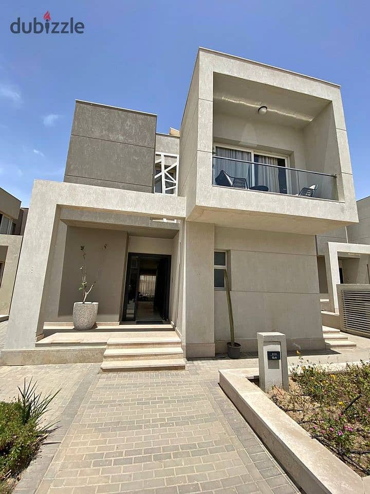 Villa for sale in Badya Palm Hills Compound ready to move  and installments 5