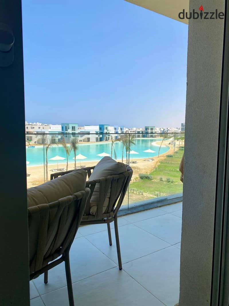 Chalet for sale in Fouka Bay sea view 10% DIS, fully finished, with Ac at Ras El Hekma Minutes to the new Fouka Road , installments 12