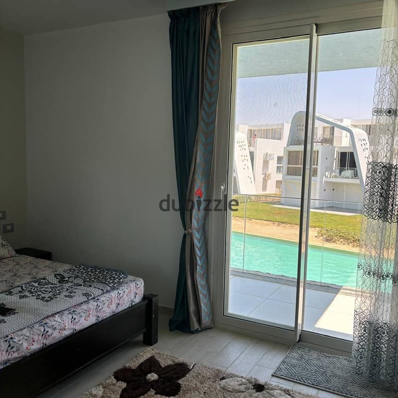 Chalet for sale in Fouka Bay sea view 10% DIS, fully finished, with Ac at Ras El Hekma Minutes to the new Fouka Road , installments 16