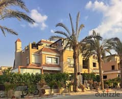 Villa at a special price with a panoramic view for sale in Sarai Compound next to Madinaty, minutes from the American University