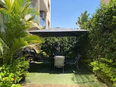 Apartment with garden for rent in Galleria Moon Valley super lux