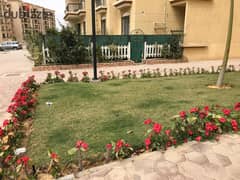 131 sqm apartment for rent, ground floor with garden, in Al-Rehab City 2 0