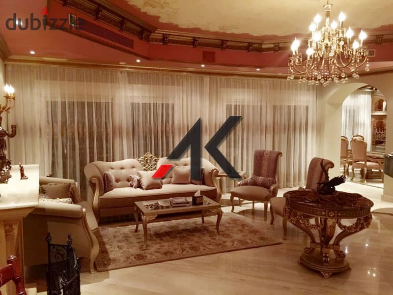 Luxury Furnished Stand Alone with pool For Sale in Lake View - New Cairo 4