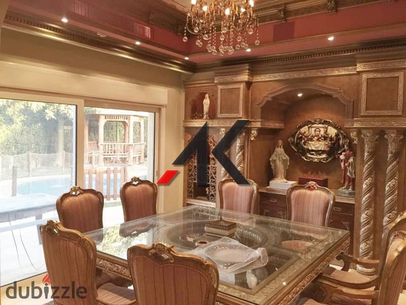 Luxury Furnished Stand Alone with pool For Sale in Lake View - New Cairo 5