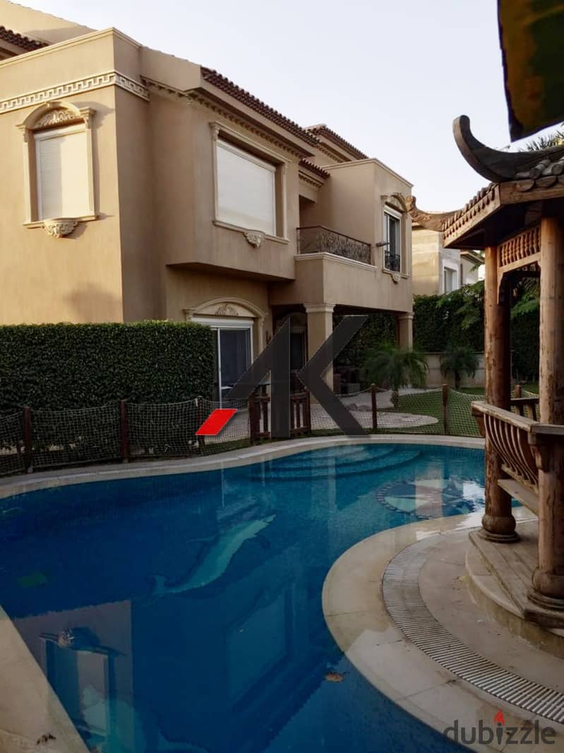 Luxury Furnished Stand Alone with pool For Sale in Lake View - New Cairo 6