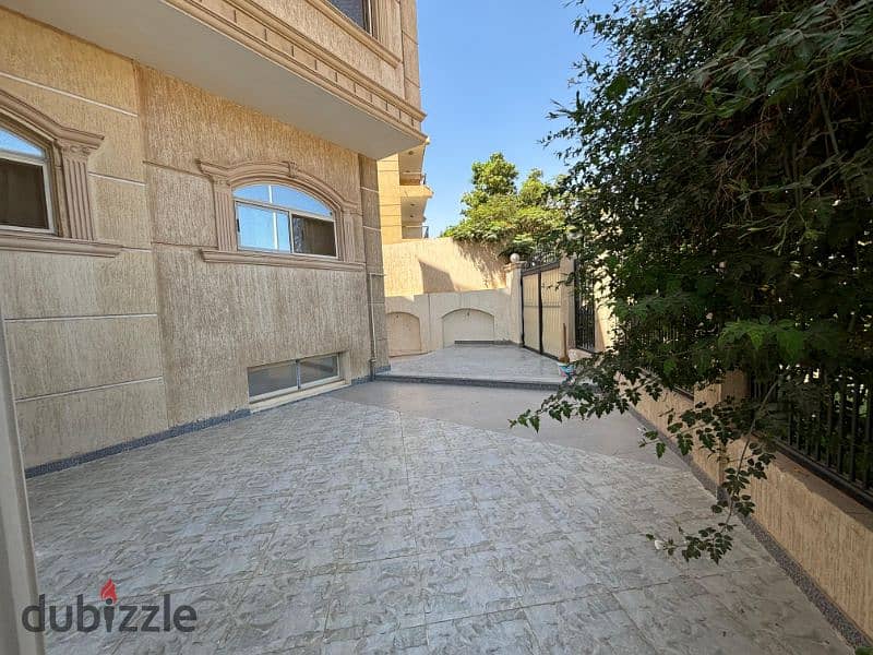 230 m OFFICE with AC for rent, fully finished, with a 230 m garden,7th  District, Sheikh Zayed, excellent location, very close to 26 July  Axis 5