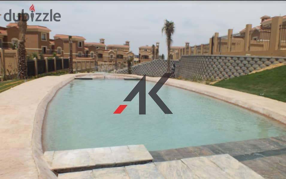 Prime Location Twin L495m. For Sale in Les Rois - New Cairo 5