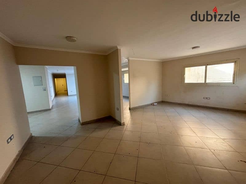 230 m OFFICE with AC for rent, fully finished, with a 230 m garden,7th  District, Sheikh Zayed, excellent location, very close to 26 July  Axis 20