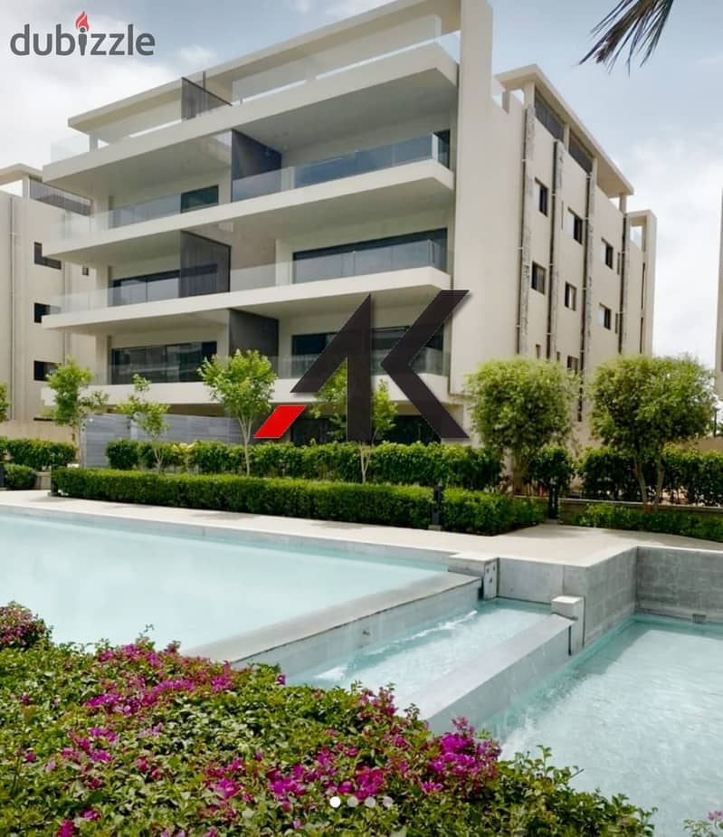 installment Finished Apartment With pool For Sale in Lake View Residence - New Cairo 8