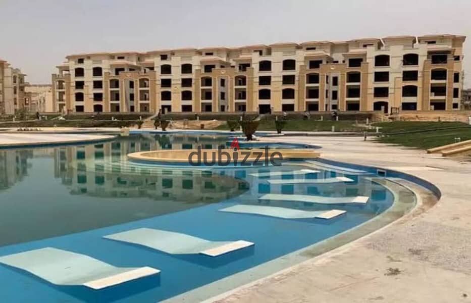 Semi Finished Apartment for sale in Stone Residence New Cairo Compound, immediate delivery, distinctive view 1