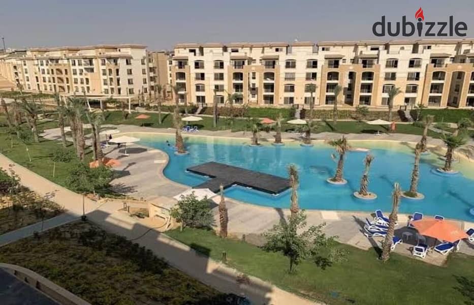 Semi Finished Apartment for sale in Stone Residence New Cairo Compound, immediate delivery, distinctive view 7