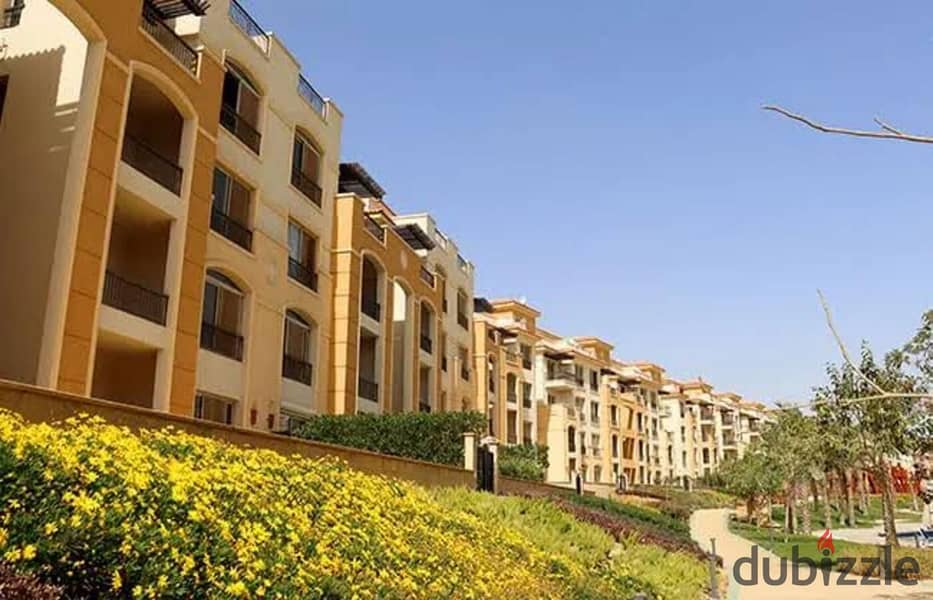 Semi Finished Apartment for sale in Stone Residence New Cairo Compound, immediate delivery, distinctive view 10