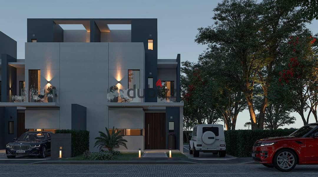 350 sqm villa with a 246 sqm garden in Sheikh Zayed, Basin 9, with a 10% down payment in Rio Compound 2