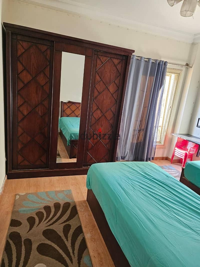 Furnished apartment for rent in Acacia Compound, close to Al-Rehab, the first residence 13