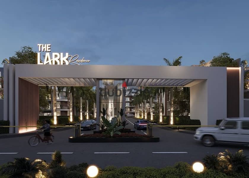 امتلك بمقدم 10% شقة نصف تشطيب بالتجمع الخامس في كومباوند The Lark علي طريق السويس مباشرة 6