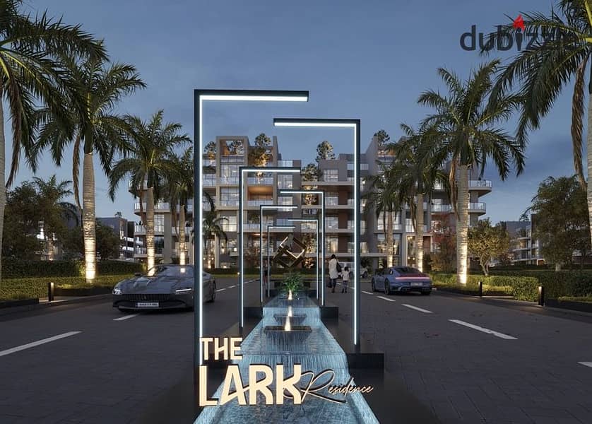 Own a semi-finished apartment in the Fifth Settlement with a 10% down payment in The Lark compound, directly on the Suez Road. 7