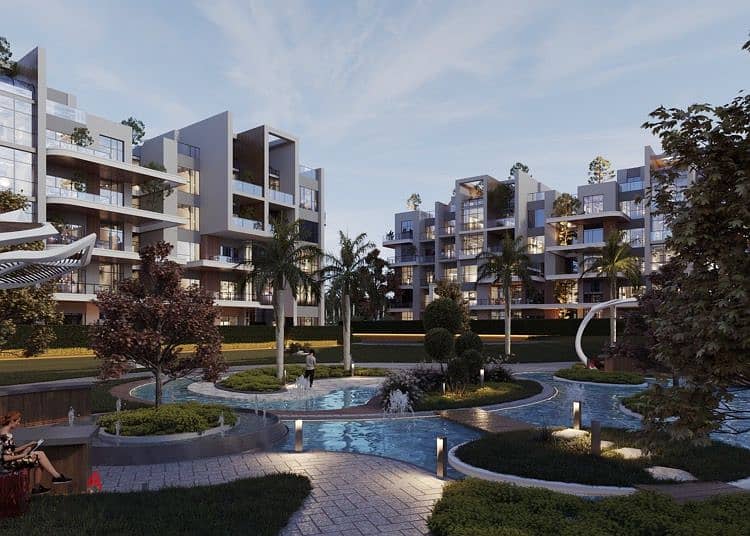 Own a 104m² apartment at the lowest price per square meter in the Fifth Settlement within The Lark Compound, with a 10% down payment and installments 3